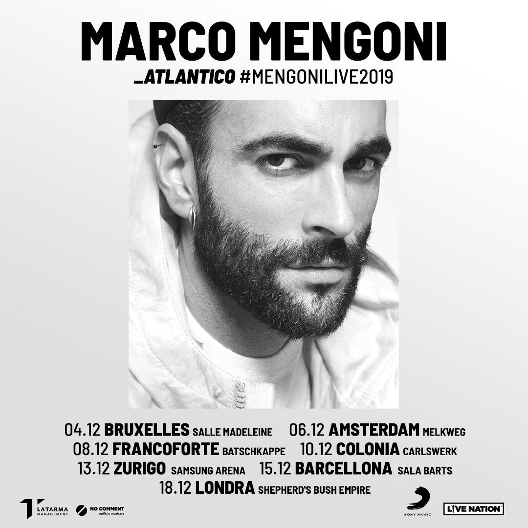 #MENGONILIVE2019 IN EUROPA