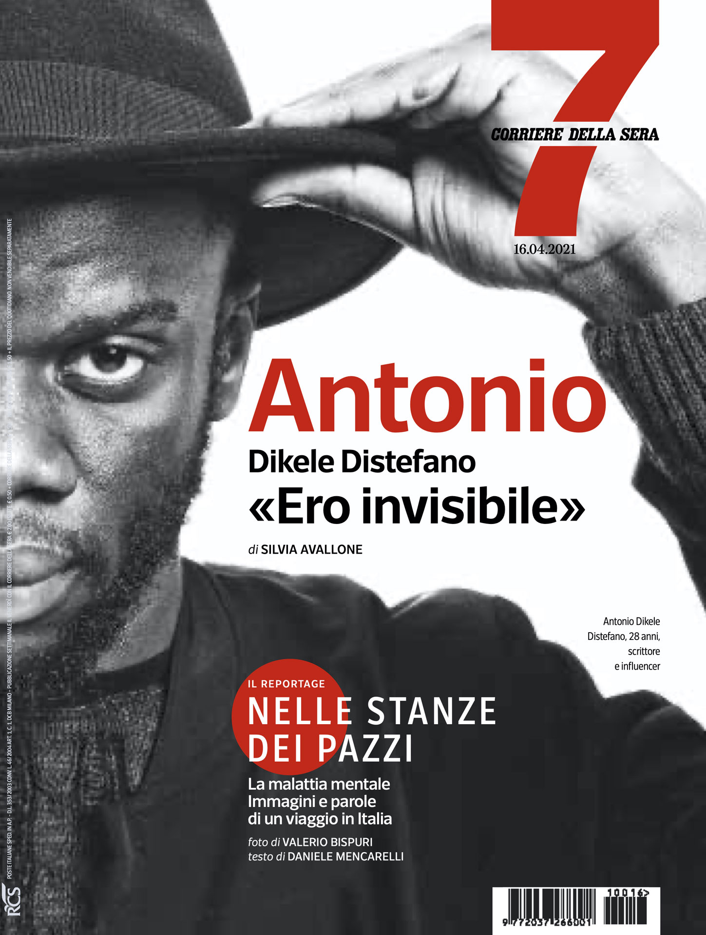 Antonio Dikele Distefano cover di 7