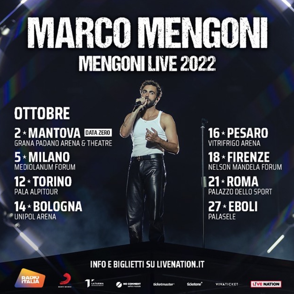 MENGONI LIVE 2022
