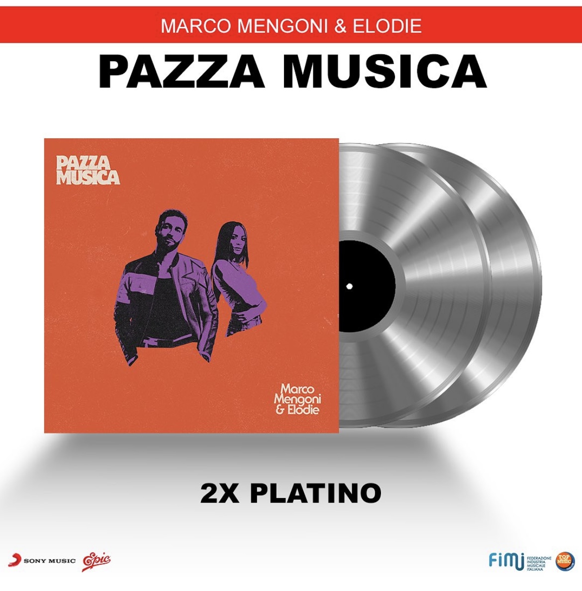 PAZZA MUSICA TAKES DOUBLE PLATINUM