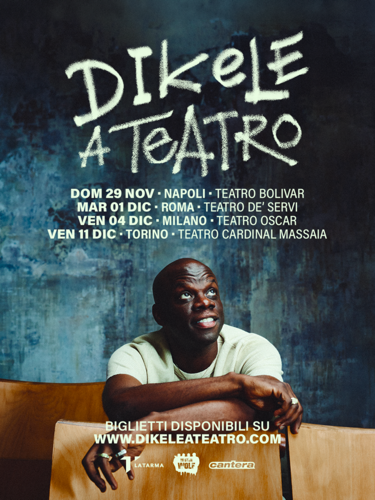 ANTONIO DIKELE DISTEFANO ANNUNCIA “DIKELE A TEATRO”