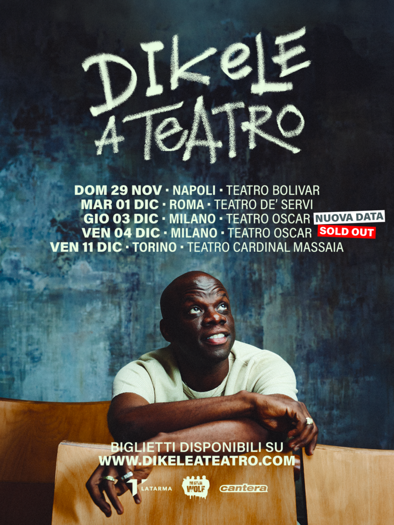 SOLD OUT LA PRIMA DATA DI MILANO di “DIKELE A TEATRO” APRE LA SECONDA DATA MILANESE